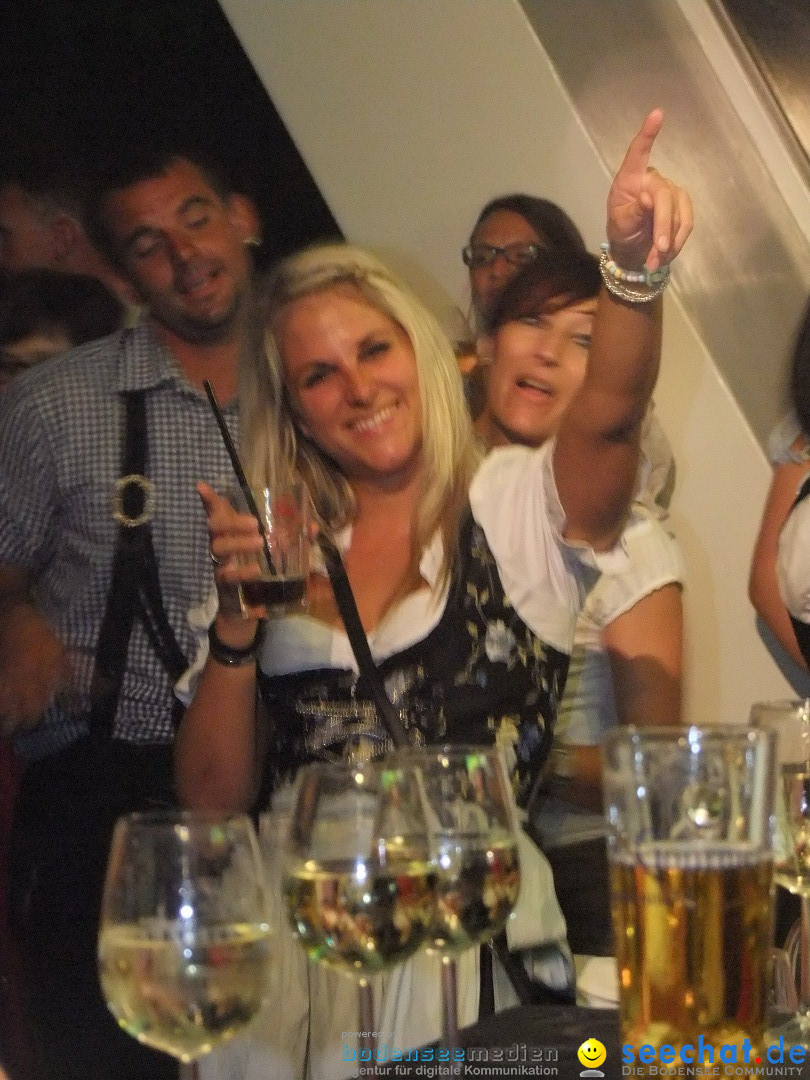 Partyschiff: Lederhosen und Dirndl: Friedrichshafen am Bodensee, 04.08.2012