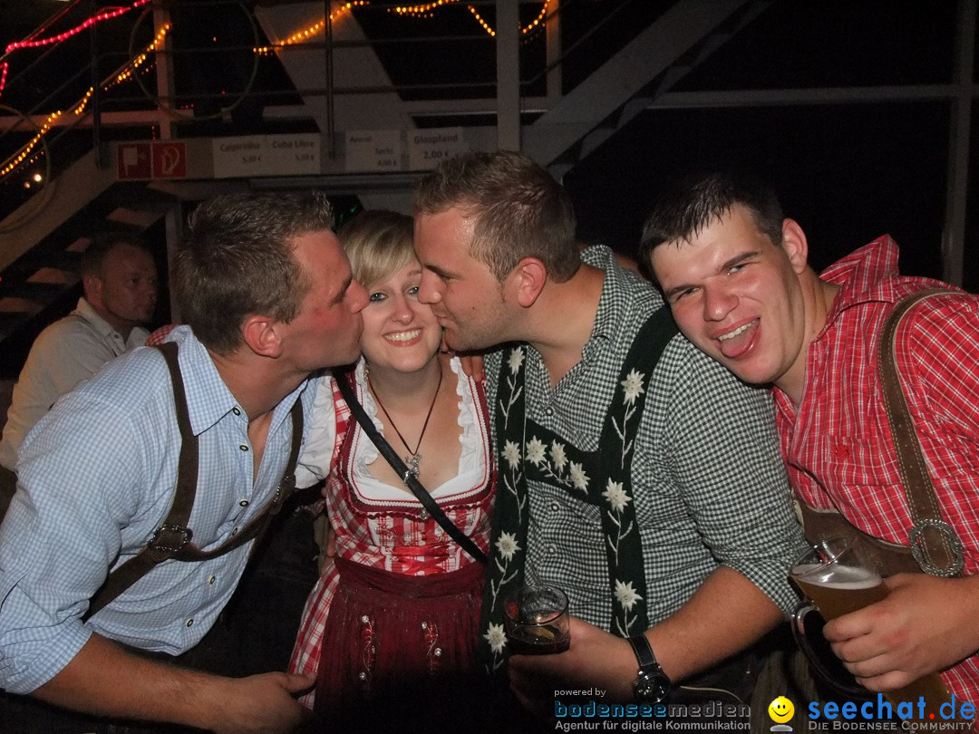 Partyschiff: Lederhosen und Dirndl: Friedrichshafen am Bodensee, 04.08.2012