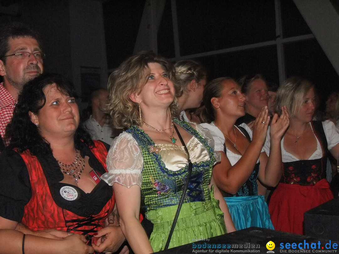 Partyschiff: Lederhosen und Dirndl: Friedrichshafen am Bodensee, 04.08.2012