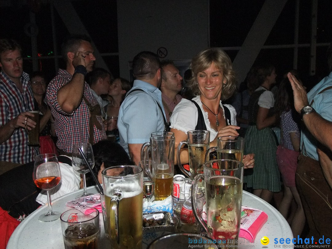 Partyschiff: Lederhosen und Dirndl: Friedrichshafen am Bodensee, 04.08.2012