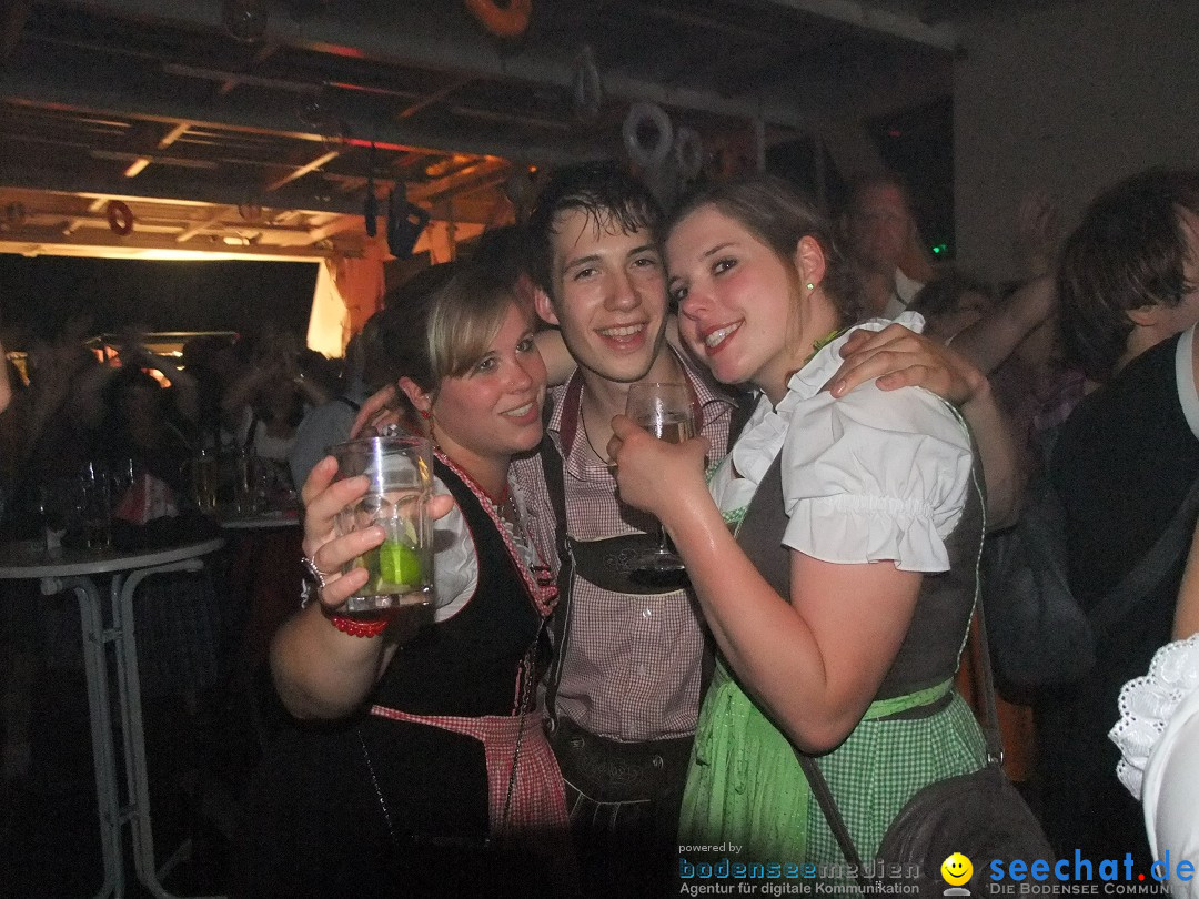 Partyschiff: Lederhosen und Dirndl: Friedrichshafen am Bodensee, 04.08.2012