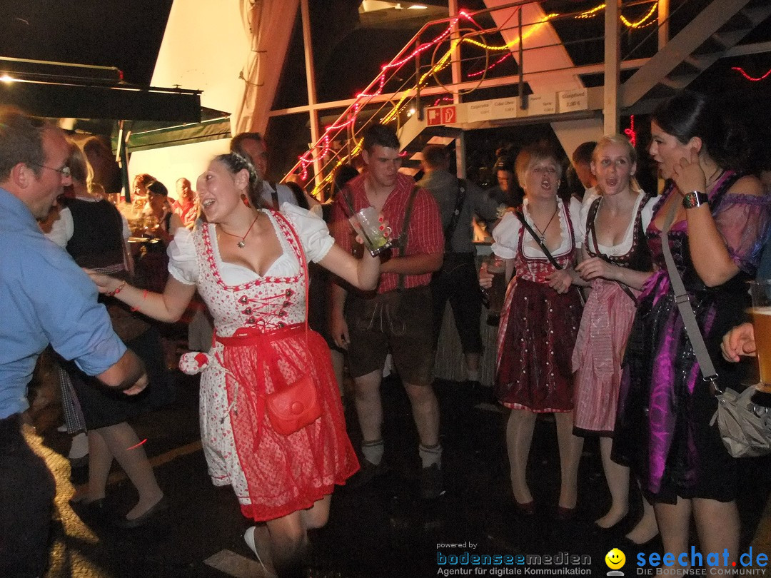 Partyschiff: Lederhosen und Dirndl: Friedrichshafen am Bodensee, 04.08.2012