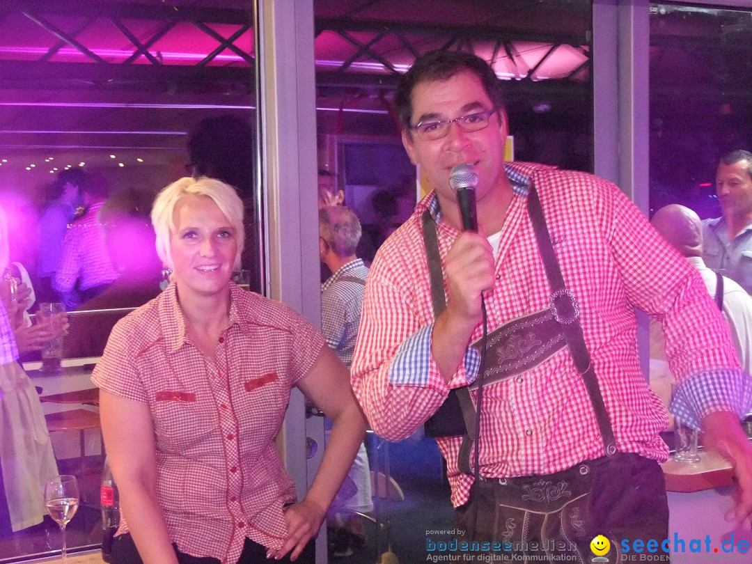 Partyschiff: Lederhosen und Dirndl: Friedrichshafen am Bodensee, 04.08.2012