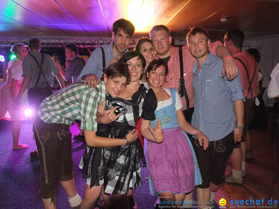 Partyschiff: Lederhosen und Dirndl: Friedrichshafen am Bodensee, 04.08.2012