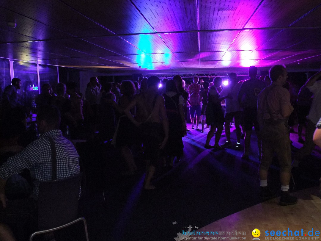 Partyschiff: Lederhosen und Dirndl: Friedrichshafen am Bodensee, 04.08.2012