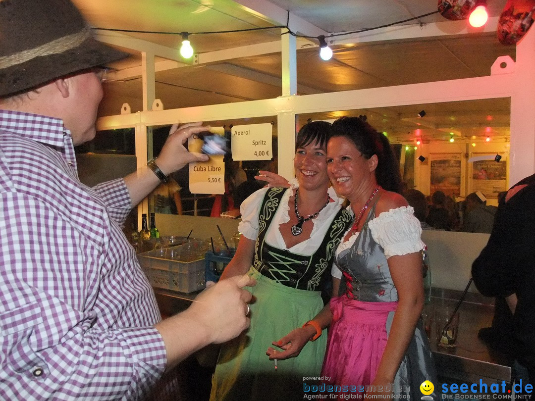 Partyschiff: Lederhosen und Dirndl: Friedrichshafen am Bodensee, 04.08.2012