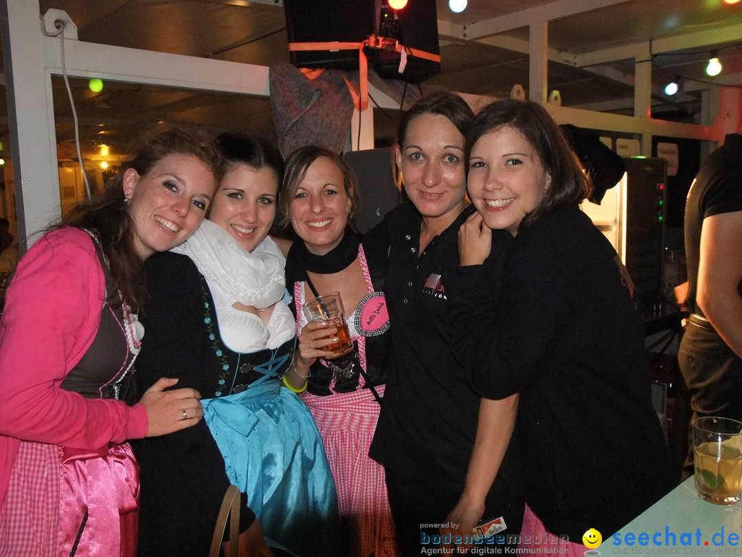 Partyschiff: Lederhosen und Dirndl: Friedrichshafen am Bodensee, 04.08.2012