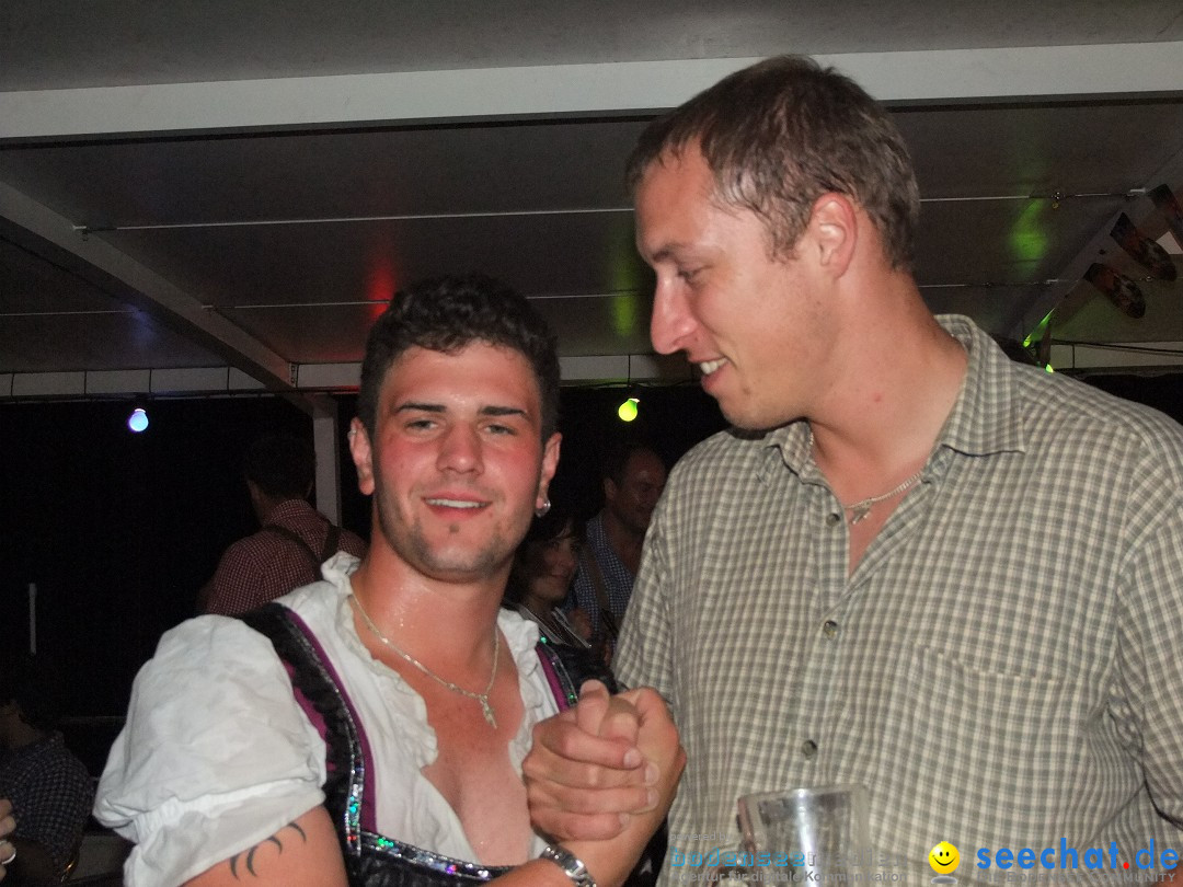 Partyschiff: Lederhosen und Dirndl: Friedrichshafen am Bodensee, 04.08.2012