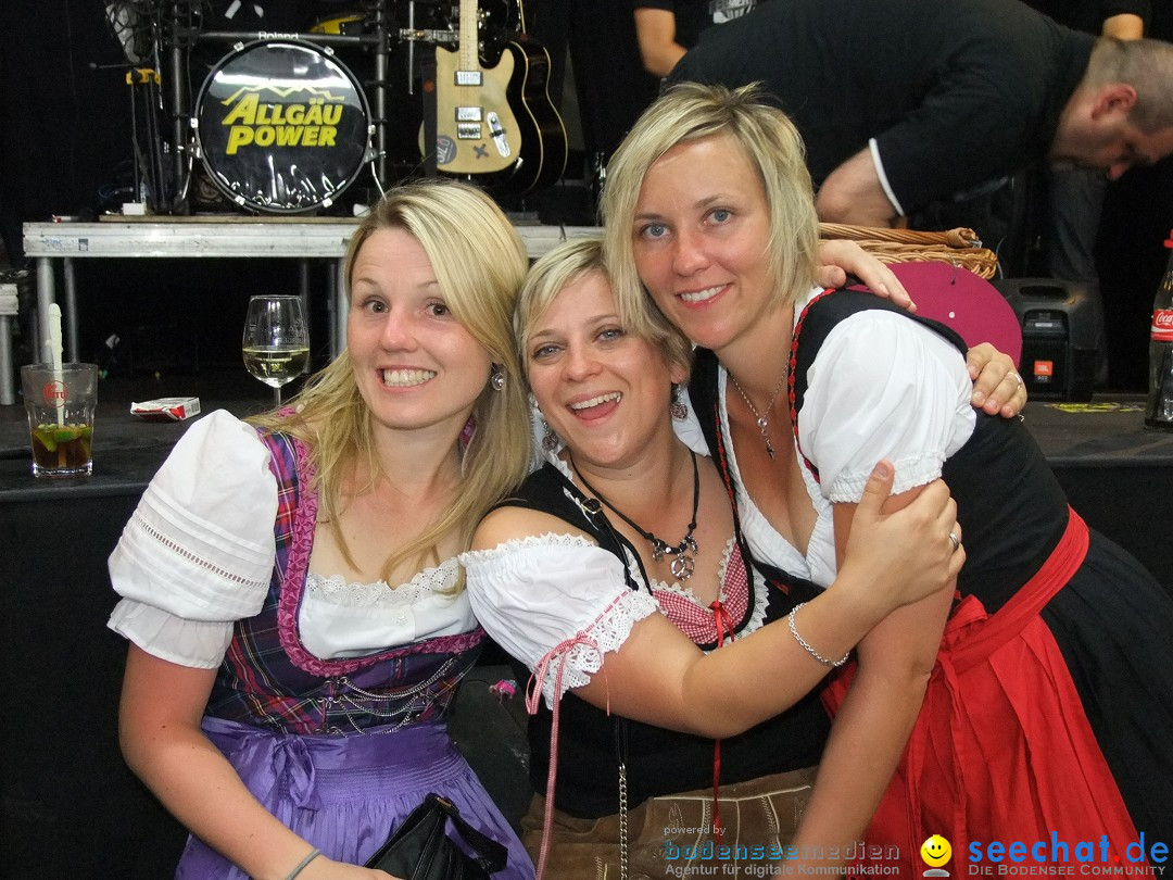 Partyschiff: Lederhosen und Dirndl: Friedrichshafen am Bodensee, 04.08.2012