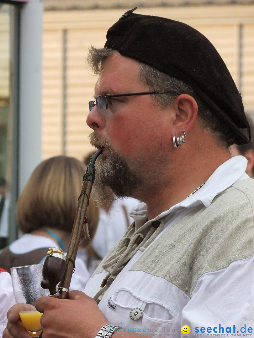 Partyschiff: Lederhosen und Dirndl: Friedrichshafen am Bodensee, 04.08.2012