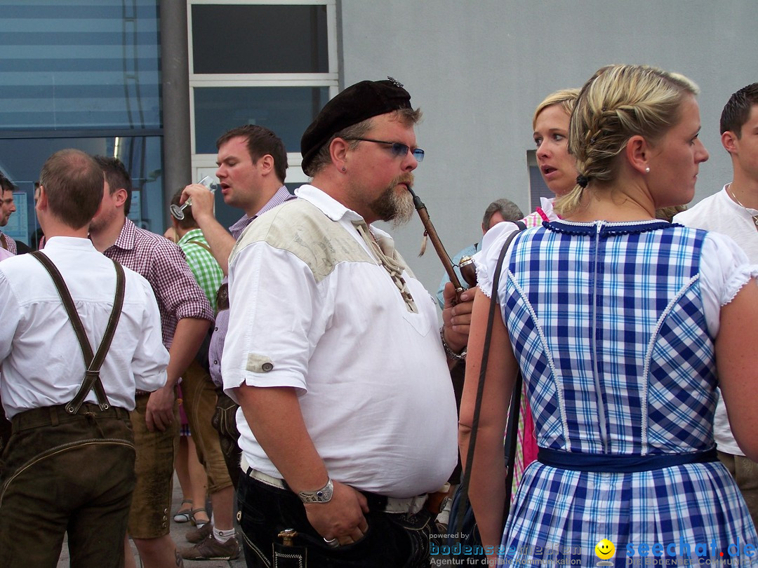 Partyschiff: Lederhosen und Dirndl: Friedrichshafen am Bodensee, 04.08.2012