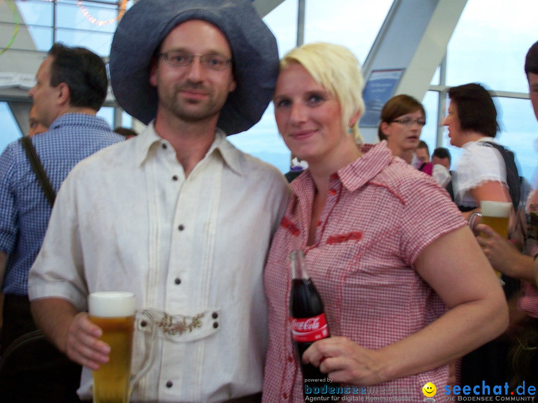 Partyschiff: Lederhosen und Dirndl: Friedrichshafen am Bodensee, 04.08.2012