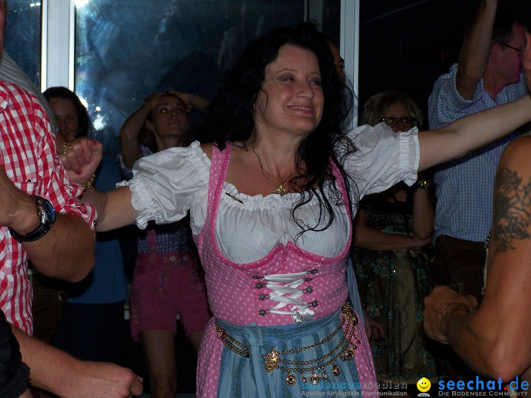 Partyschiff: Lederhosen und Dirndl: Friedrichshafen am Bodensee, 04.08.2012