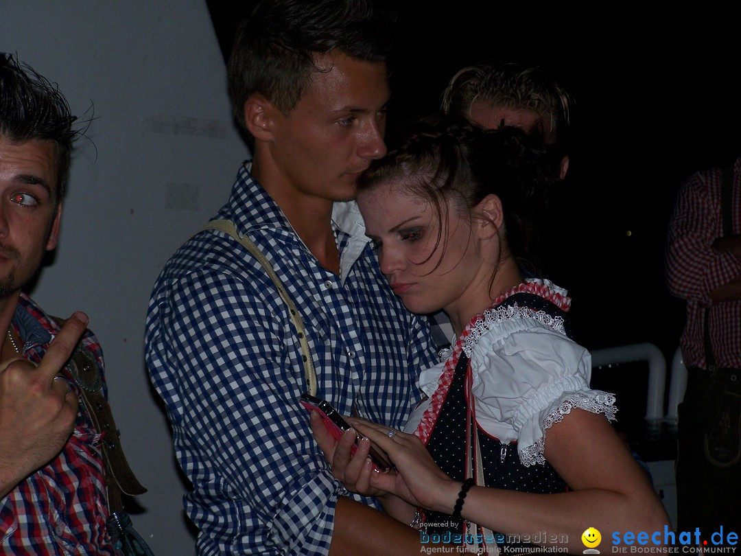 Partyschiff: Lederhosen und Dirndl: Friedrichshafen am Bodensee, 04.08.2012