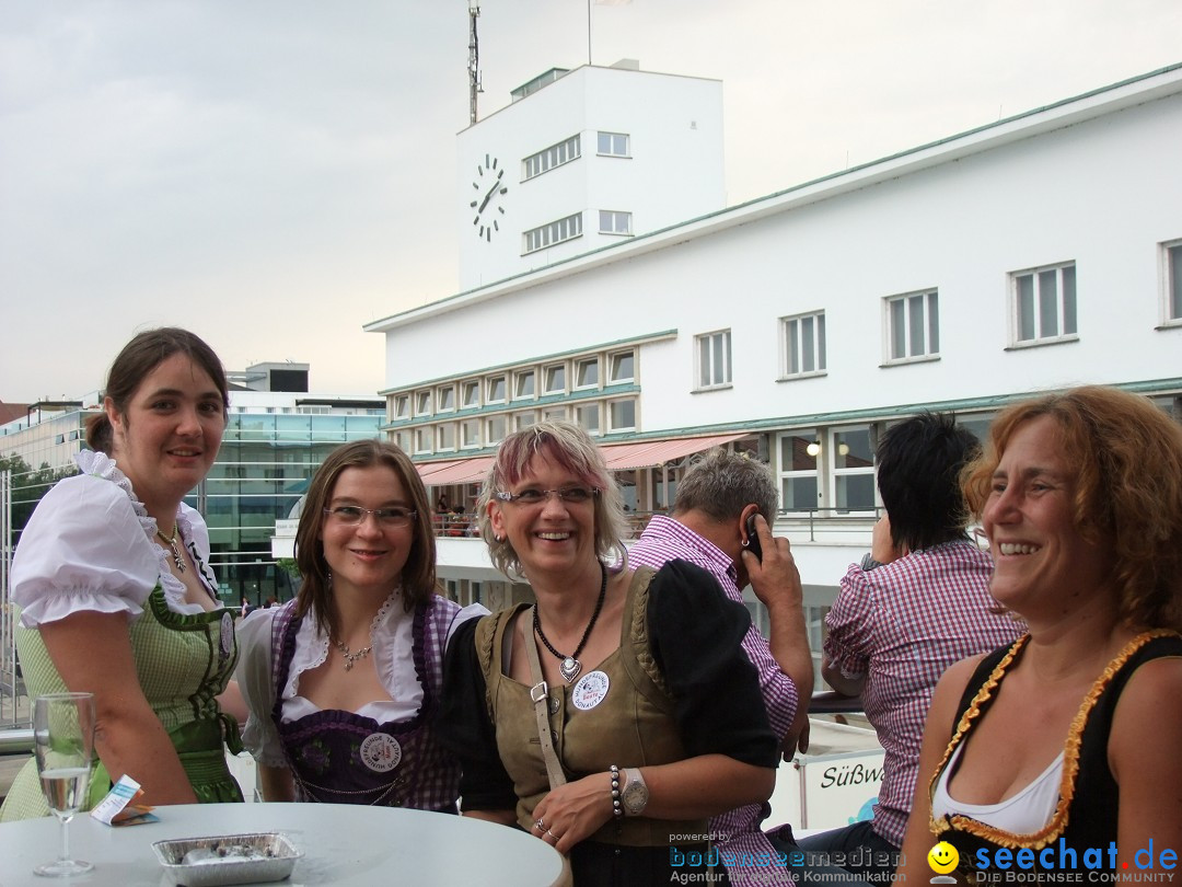 Partyschiff: Lederhosen und Dirndl: Friedrichshafen am Bodensee, 04.08.2012