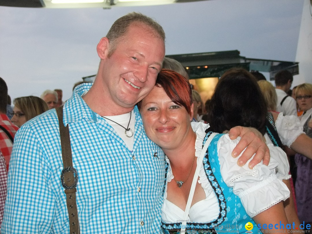 Partyschiff: Lederhosen und Dirndl: Friedrichshafen am Bodensee, 04.08.2012