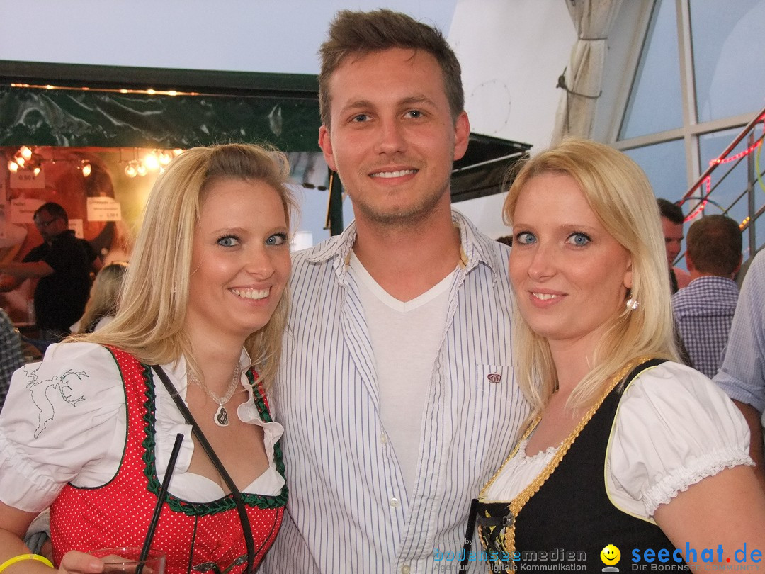 Partyschiff: Lederhosen und Dirndl: Friedrichshafen am Bodensee, 04.08.2012