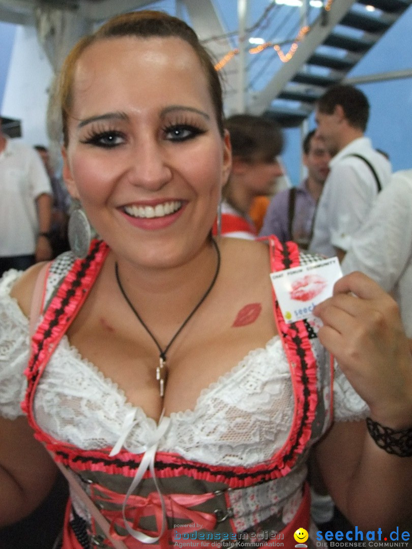 Partyschiff: Lederhosen und Dirndl: Friedrichshafen am Bodensee, 04.08.2012