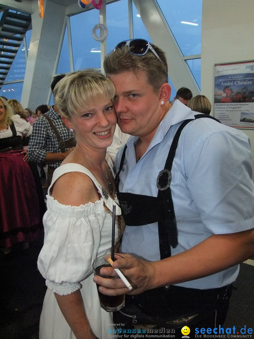 Partyschiff: Lederhosen und Dirndl: Friedrichshafen am Bodensee, 04.08.2012