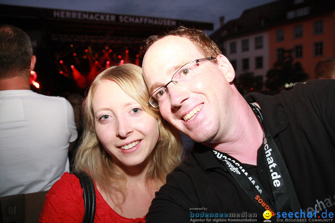 MELANIE FIONA - das festvial 2012: Schaffhausen, 10.08.2012