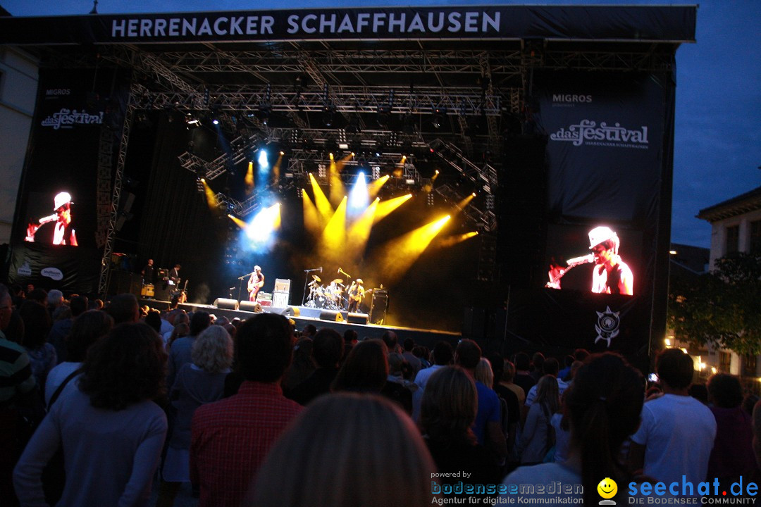 MELANIE FIONA - das festvial 2012: Schaffhausen, 10.08.2012