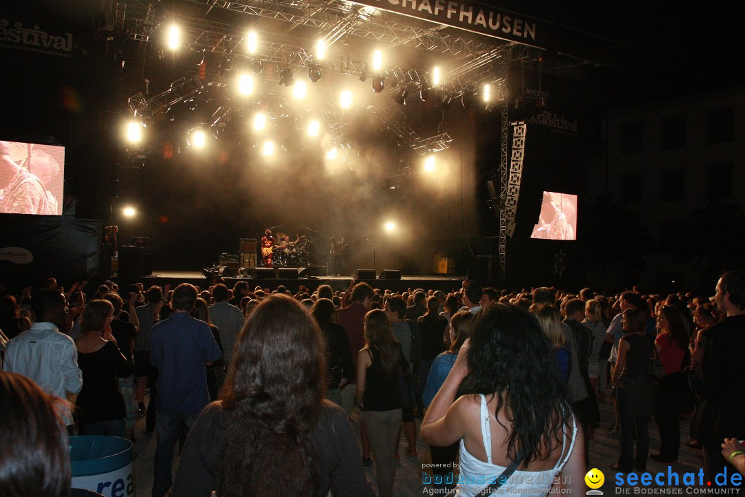 MELANIE FIONA - das festvial 2012: Schaffhausen, 10.08.2012