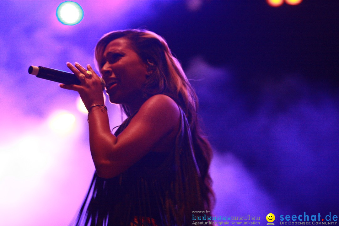 MELANIE FIONA - das festvial 2012: Schaffhausen, 10.08.2012