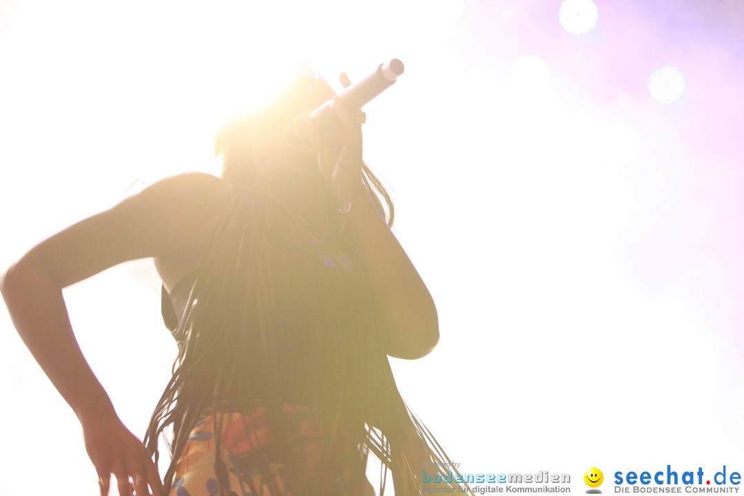 MELANIE FIONA - das festvial 2012: Schaffhausen, 10.08.2012