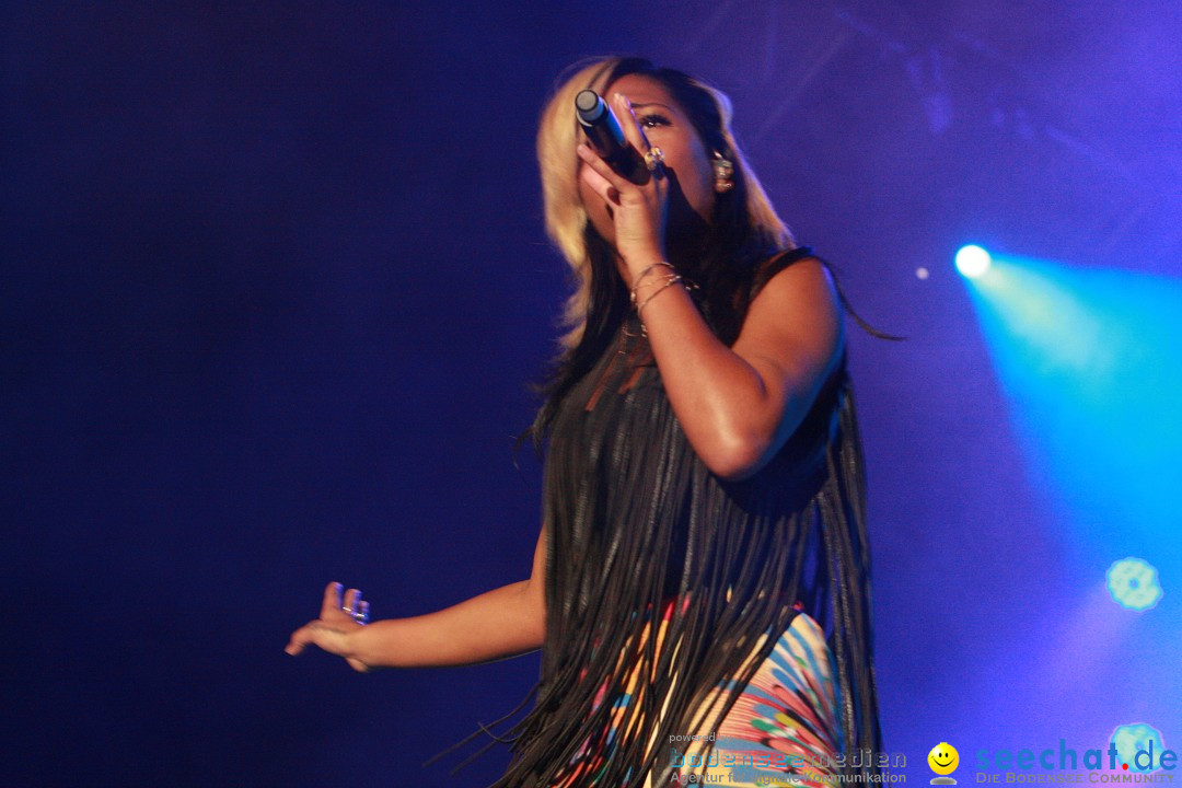 MELANIE FIONA - das festvial 2012: Schaffhausen, 10.08.2012