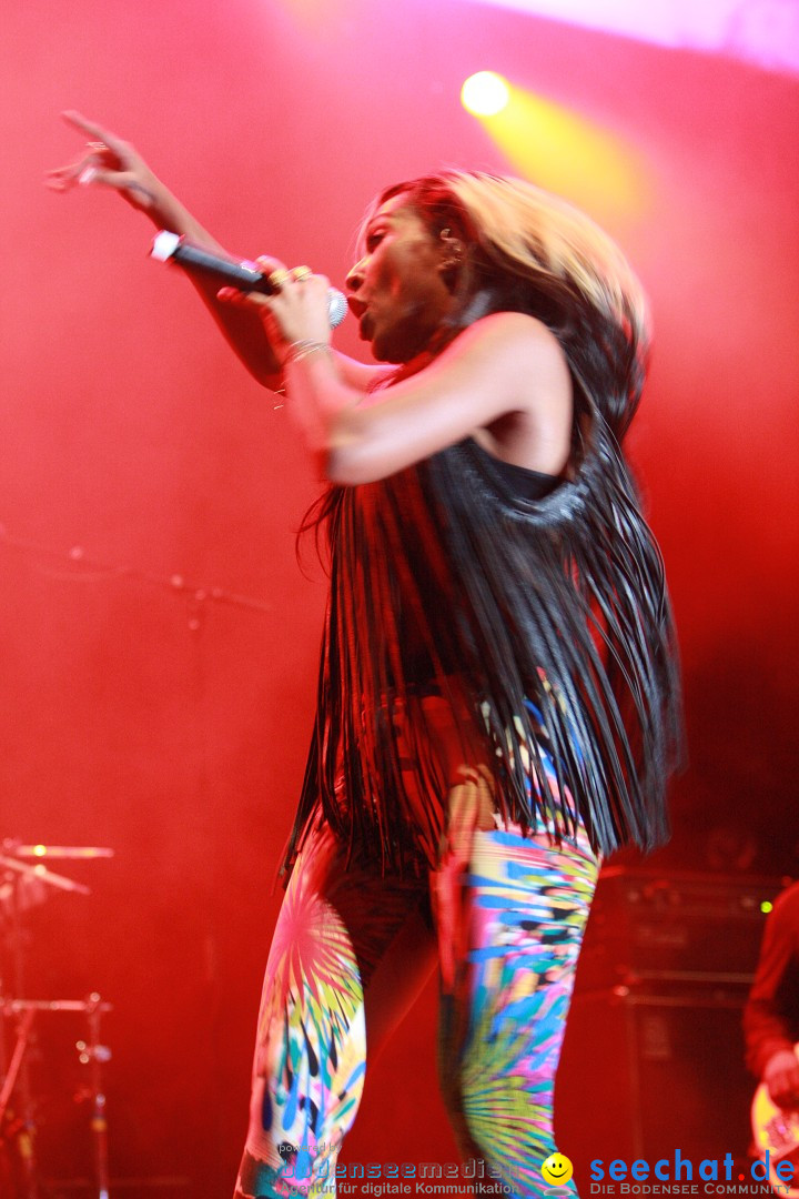 MELANIE FIONA - das festvial 2012: Schaffhausen, 10.08.2012