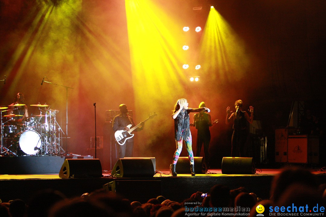 MELANIE FIONA - das festvial 2012: Schaffhausen, 10.08.2012