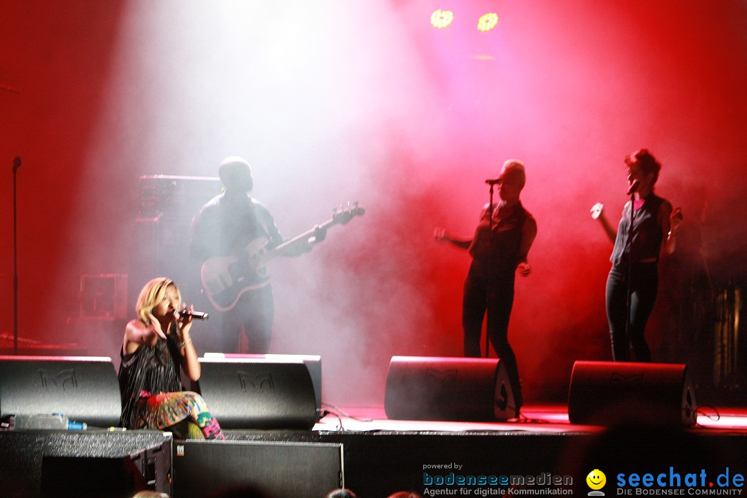 MELANIE FIONA - das festvial 2012: Schaffhausen, 10.08.2012