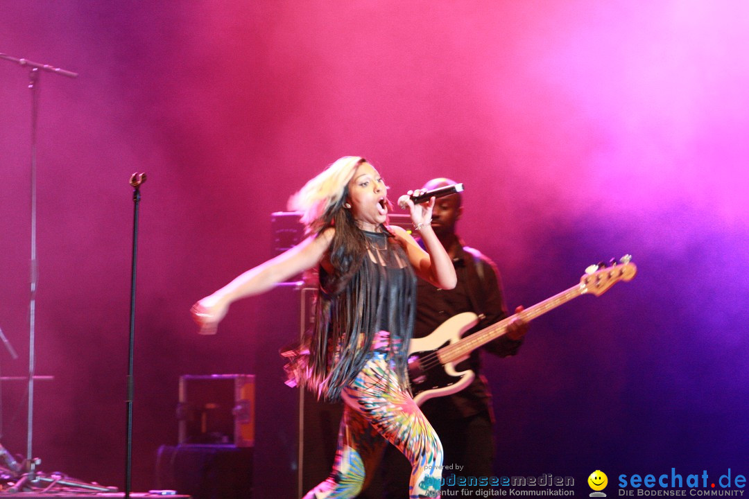 MELANIE FIONA - das festvial 2012: Schaffhausen, 10.08.2012