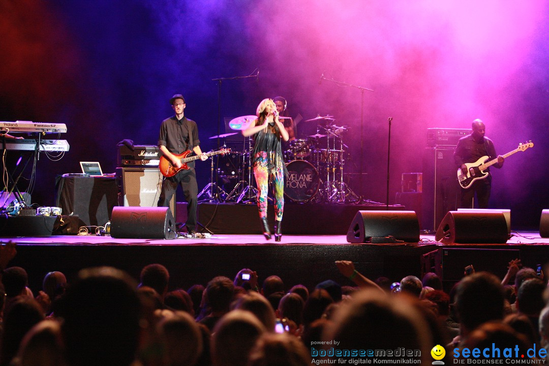 MELANIE FIONA - das festvial 2012: Schaffhausen, 10.08.2012