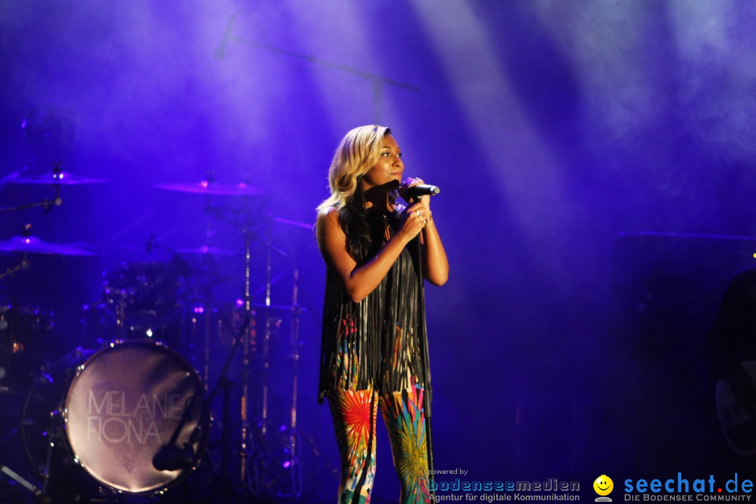 MELANIE FIONA - das festvial 2012: Schaffhausen, 10.08.2012