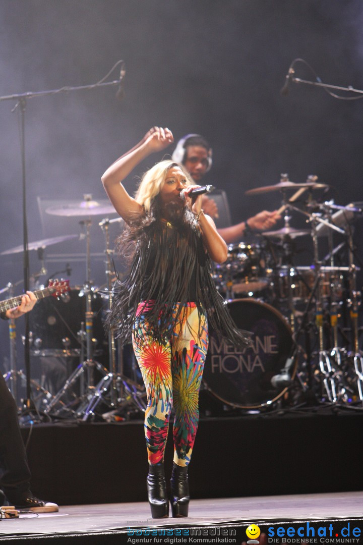 MELANIE FIONA - das festvial 2012: Schaffhausen, 10.08.2012