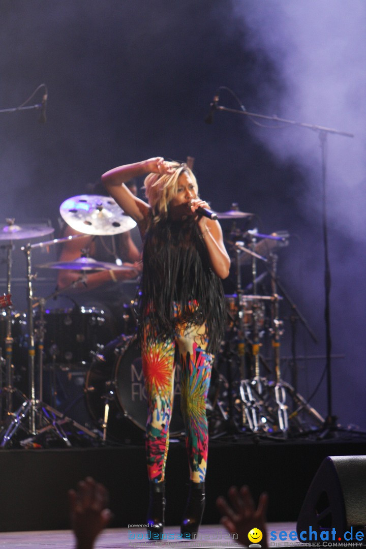 MELANIE FIONA - das festvial 2012: Schaffhausen, 10.08.2012