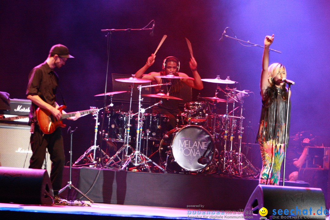 MELANIE FIONA - das festvial 2012: Schaffhausen, 10.08.2012