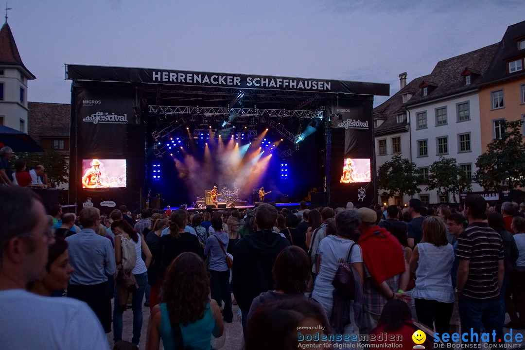 MELANIE FIONA - das festvial 2012: Schaffhausen, 10.08.2012