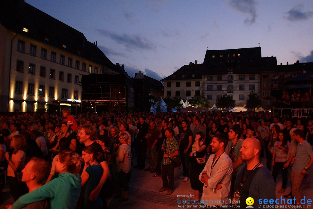 MELANIE FIONA - das festvial 2012: Schaffhausen, 10.08.2012