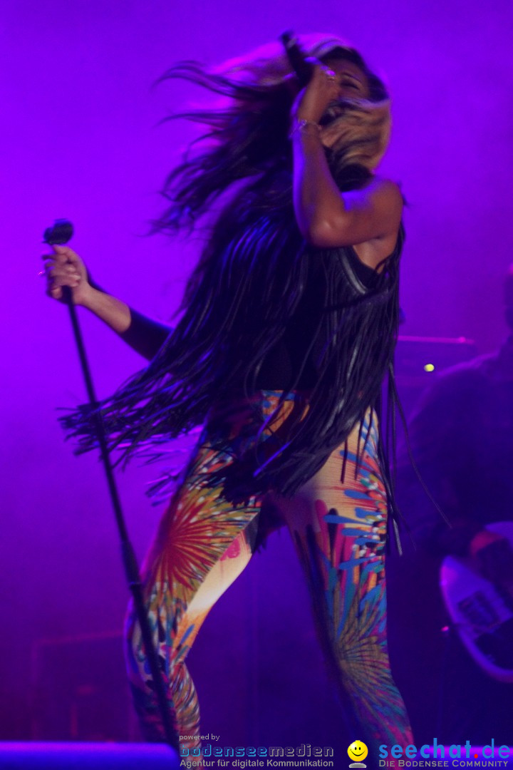 MELANIE FIONA - das festvial 2012: Schaffhausen, 10.08.2012