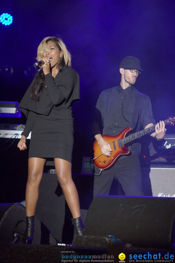 MELANIE FIONA - das festvial 2012: Schaffhausen, 10.08.2012