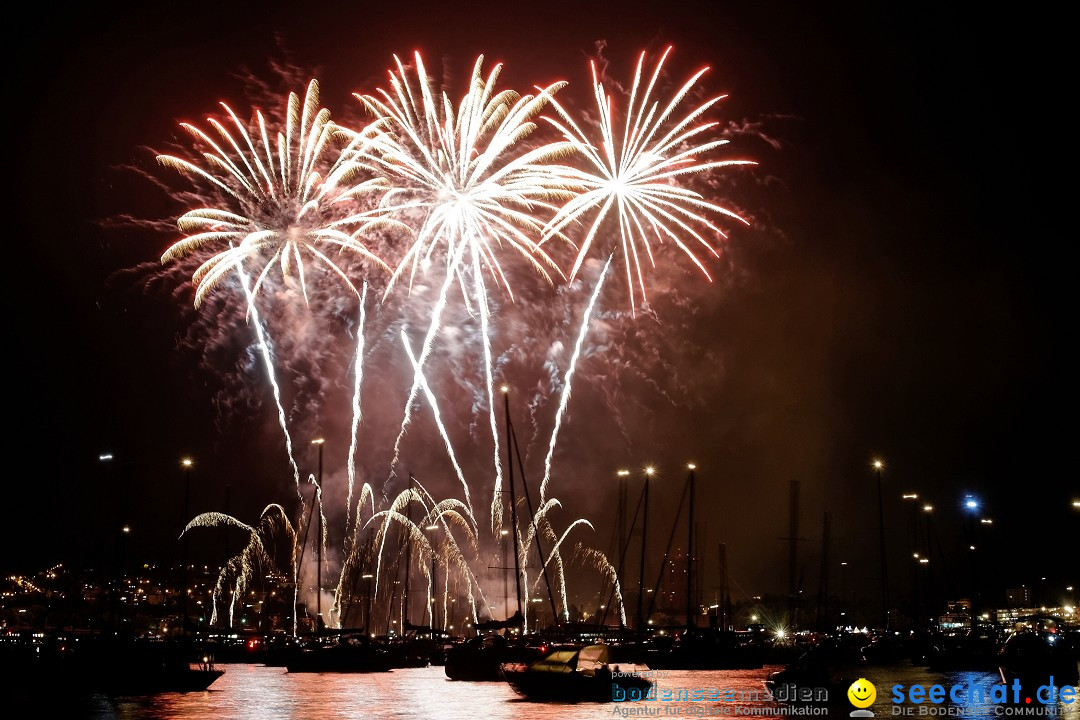 Feuerwerk - Seenachtfest 2012: Konstanz am Bodensee, 11.08.2012