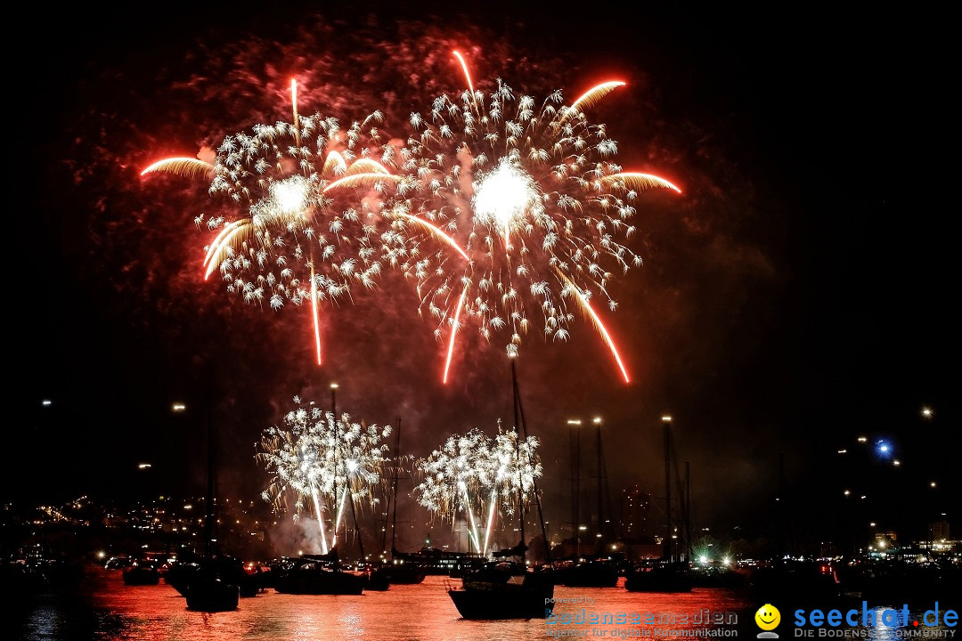 Feuerwerk - Seenachtfest 2012: Konstanz am Bodensee, 11.08.2012