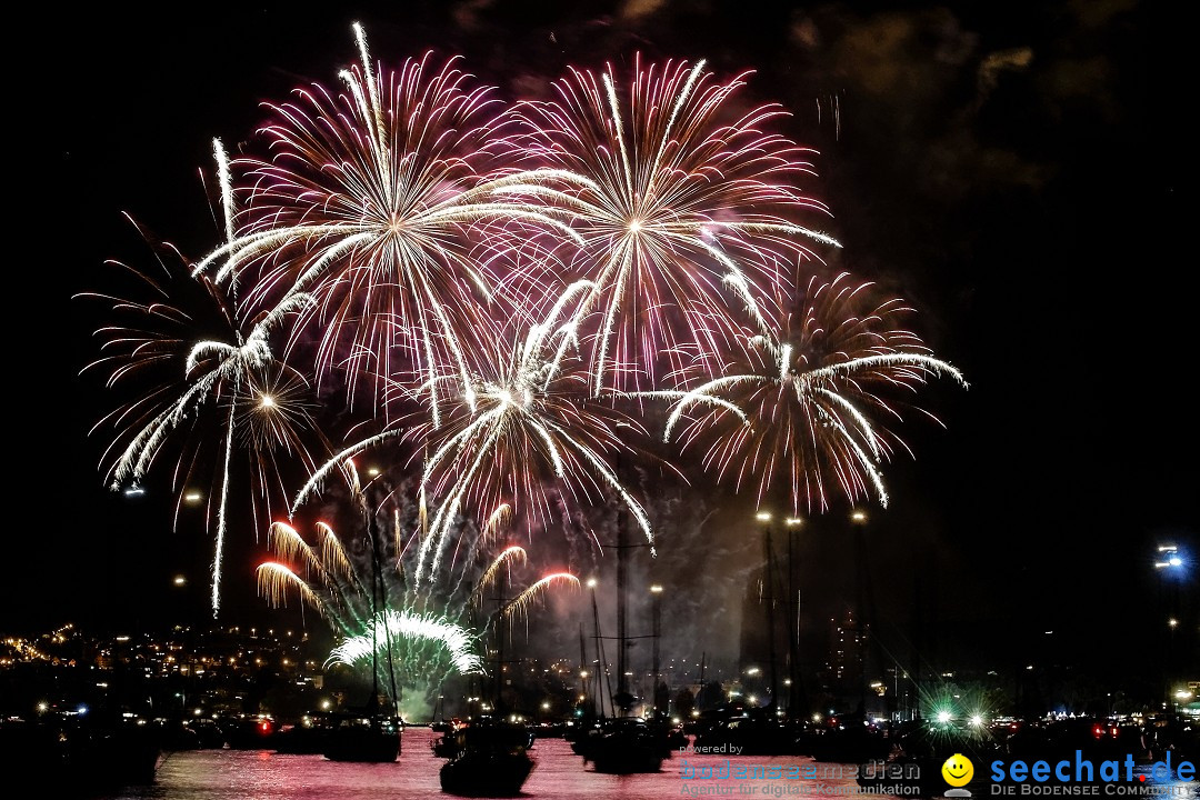 Feuerwerk - Seenachtfest 2012: Konstanz am Bodensee, 11.08.2012