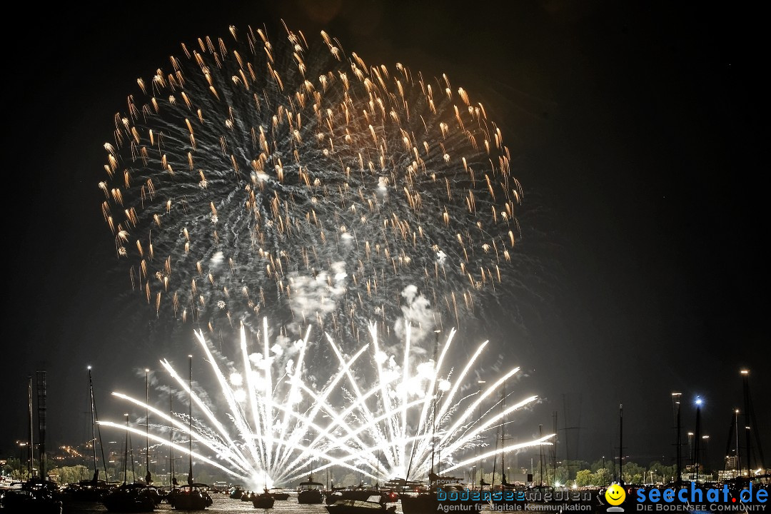 Feuerwerk - Seenachtfest 2012: Konstanz am Bodensee, 11.08.2012