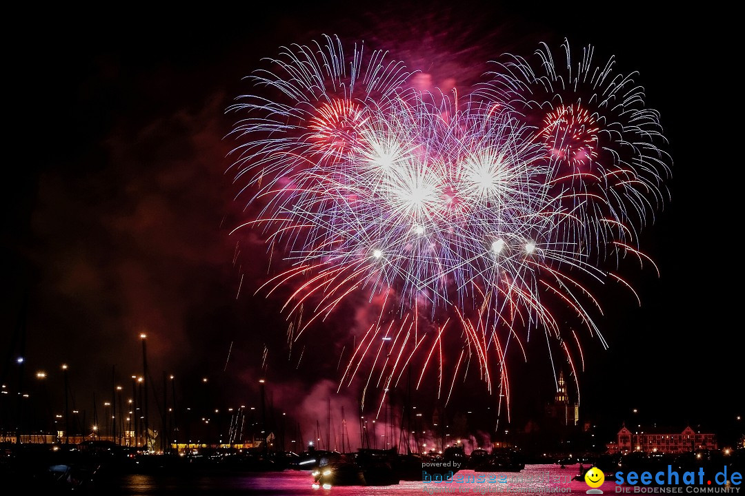 Feuerwerk - Seenachtfest 2012: Konstanz am Bodensee, 11.08.2012