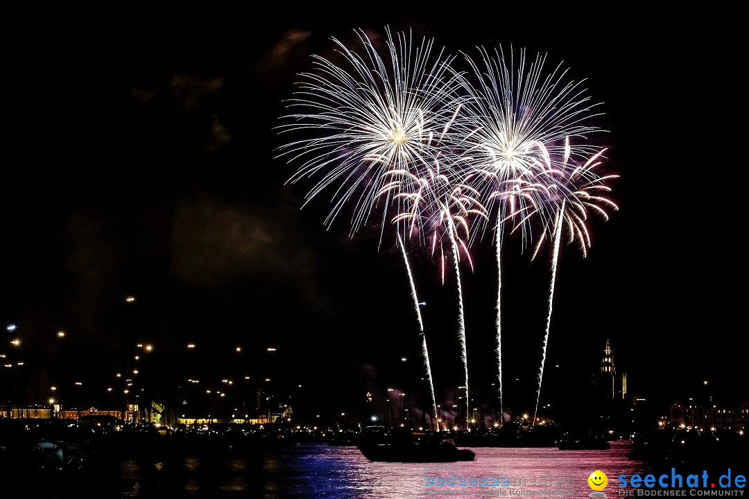 Feuerwerk - Seenachtfest 2012: Konstanz am Bodensee, 11.08.2012