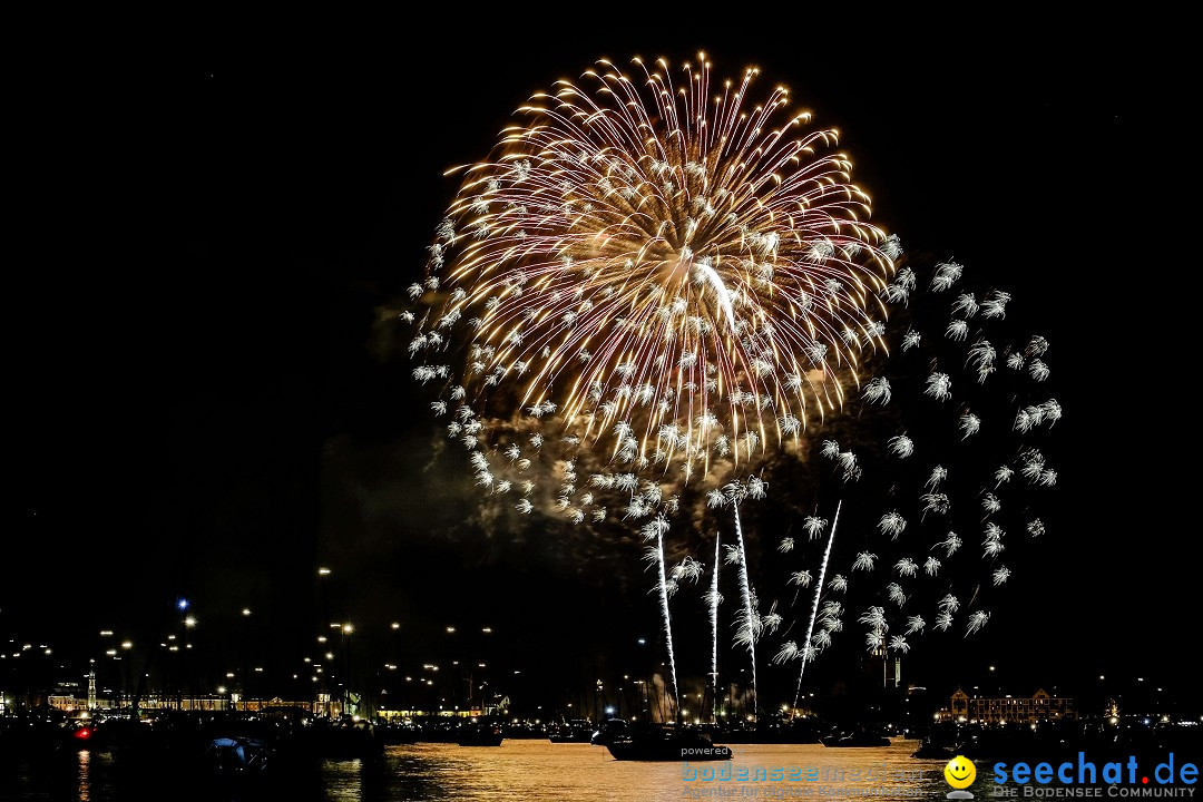 Feuerwerk - Seenachtfest 2012: Konstanz am Bodensee, 11.08.2012