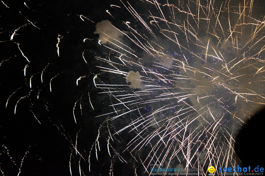 Feuerwerk - Seenachtfest 2012: Konstanz am Bodensee, 11.08.2012